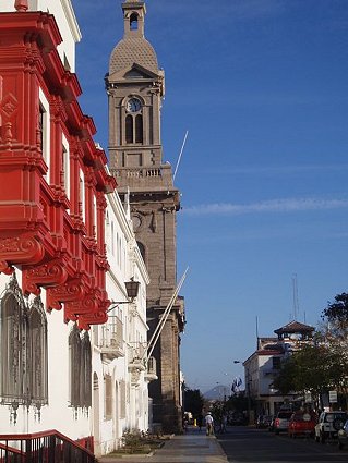 Calle Los Carrera, a street in La Serena