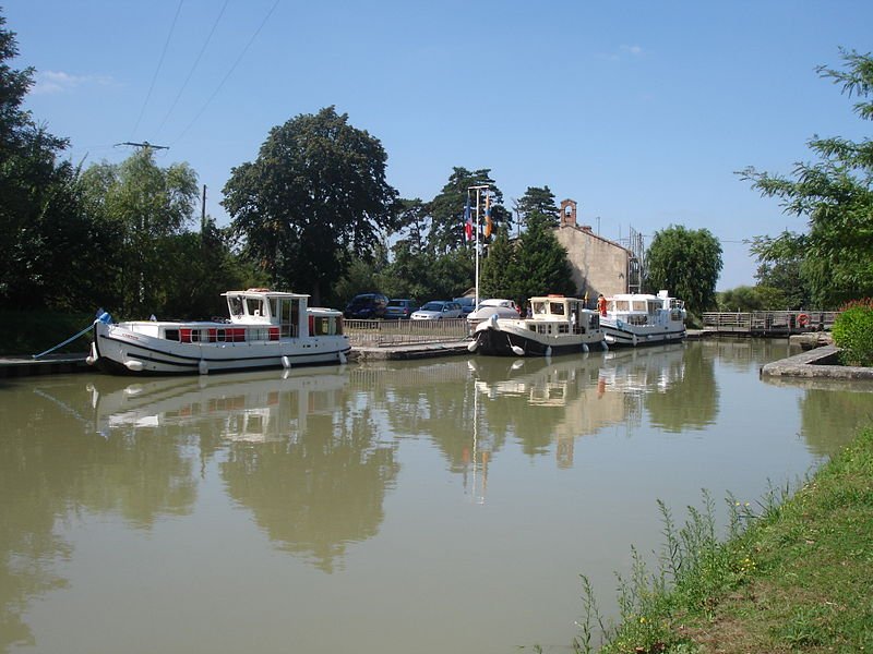 Canal du Midi at Port de Négra