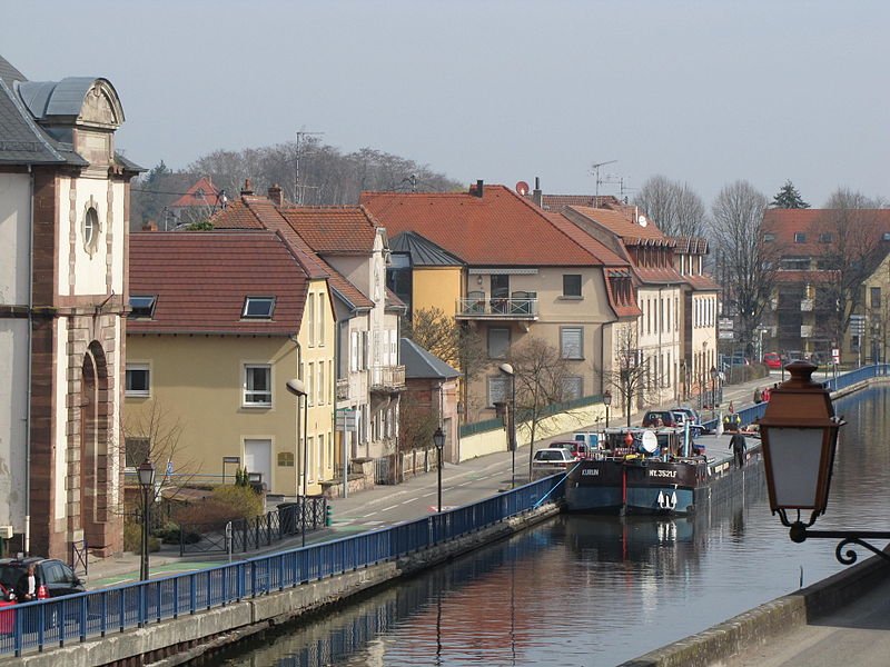 Canal Marne au Rhin, Saverne, France