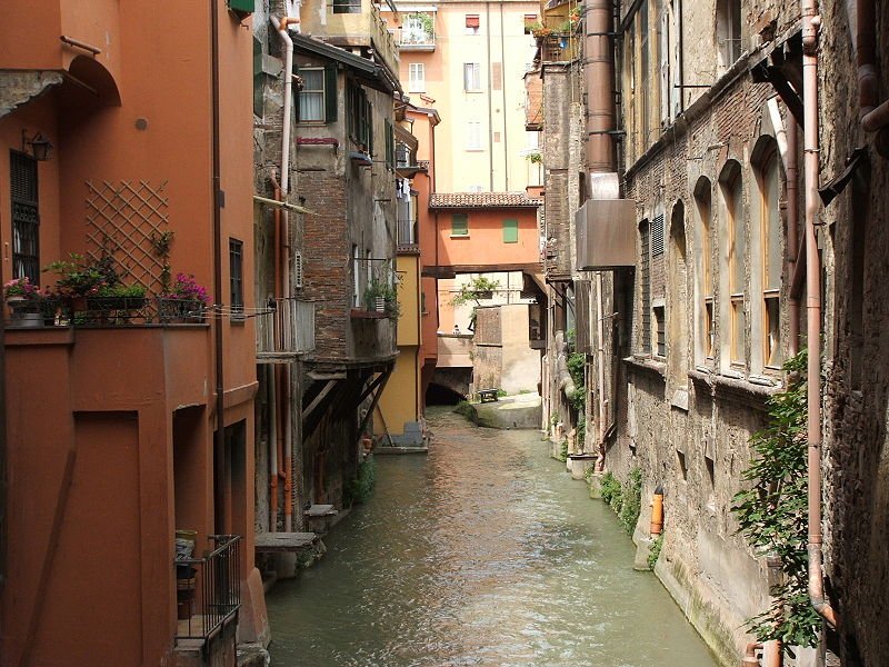 Il canale delle Moline, Bologna