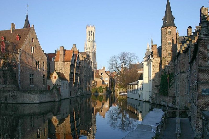 A canal in Bruges