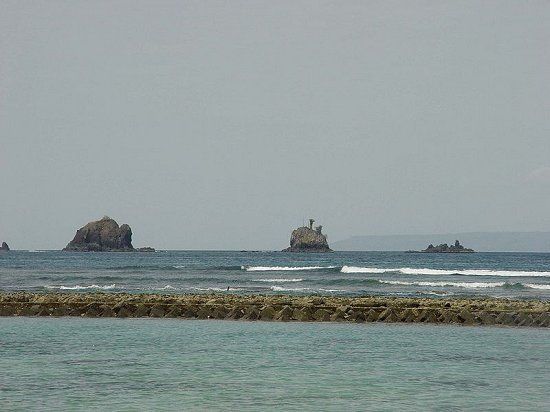 View of the sea at Candi Dasa
