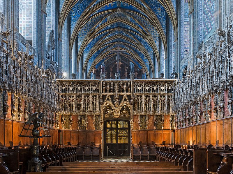 Cathedral of Saint Cecilia, Albi, in the Midi-Pyrénées