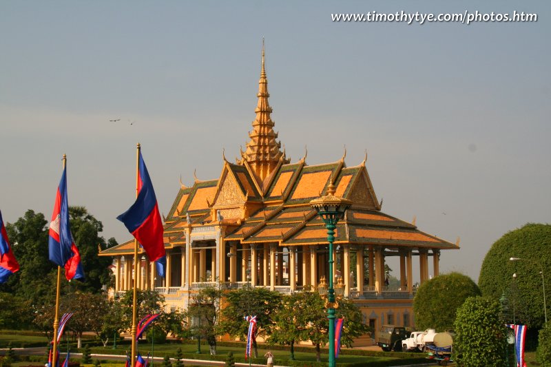 The Chan Chaya Pavilion at the Royal Palace of Phnom Penh