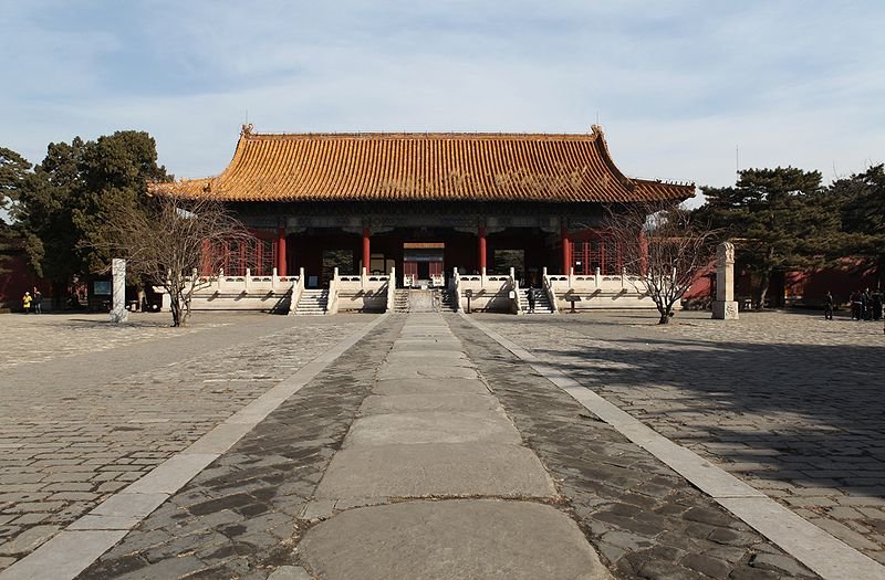 Gate to the Ming Tombs of Chang Ling, China