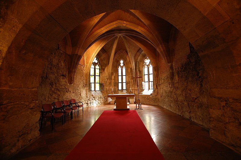 Chapel inside Buda Castle