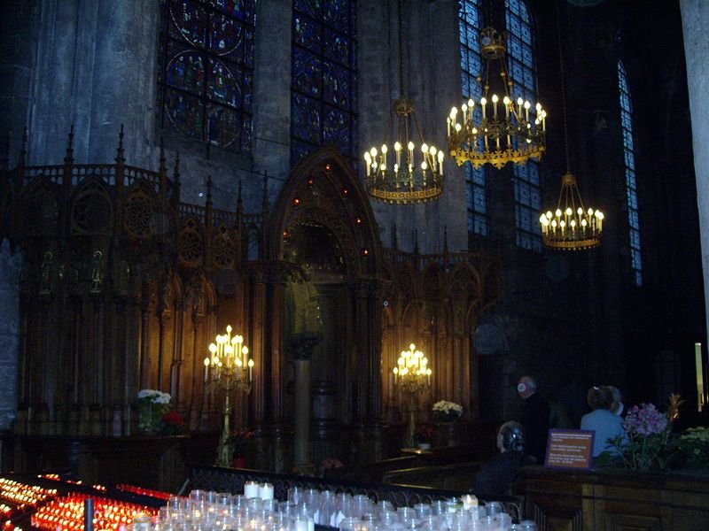 Interior of Chartes Cathedral