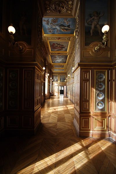 Interior of the Château de Fontainebleau