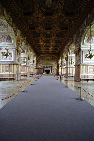 Interior of the Château de Fontainebleau