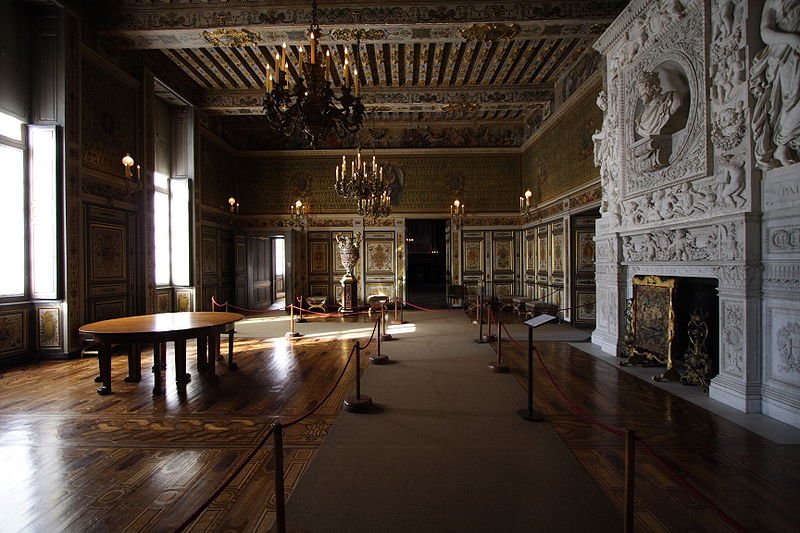 Interior of the Château de Fontainebleau