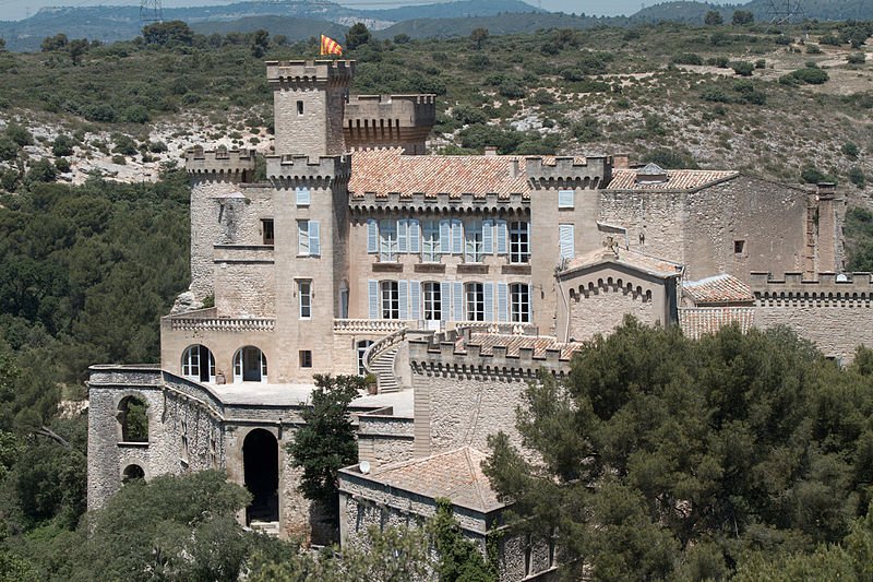 Château de la Barben in Bouches-du-Rhône, France