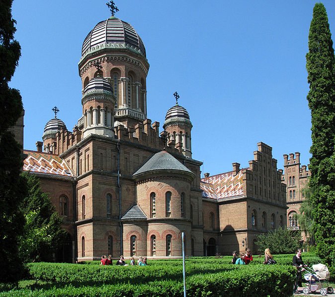 Chernivtsi University Building, today a World Heritage Site