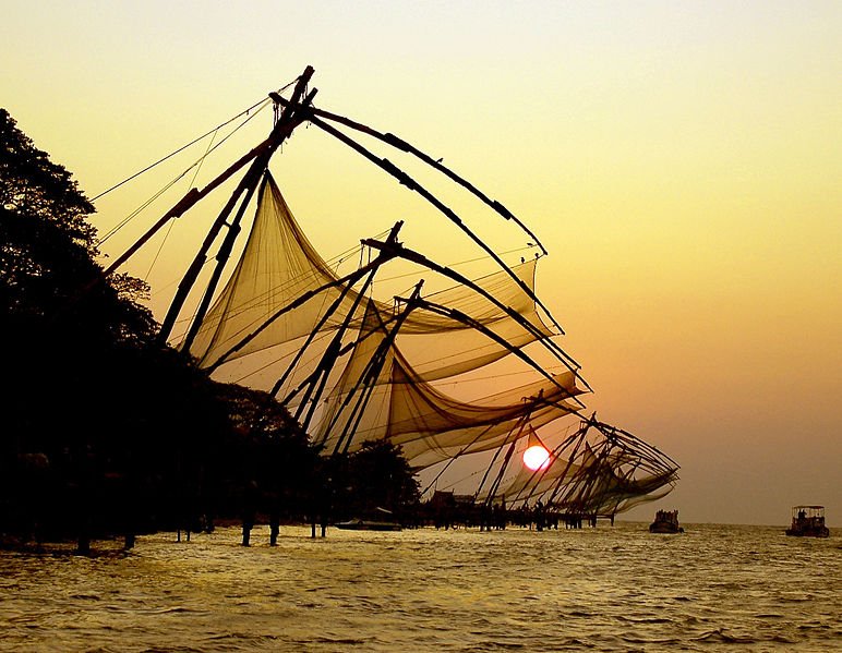 Chinese fishing nets, Kochi