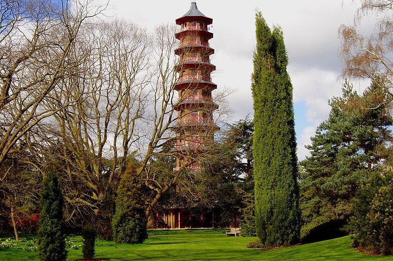 The Chinese Pagoda of Kew Gardens