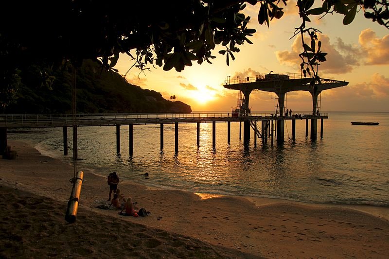 Christmas Island sunset