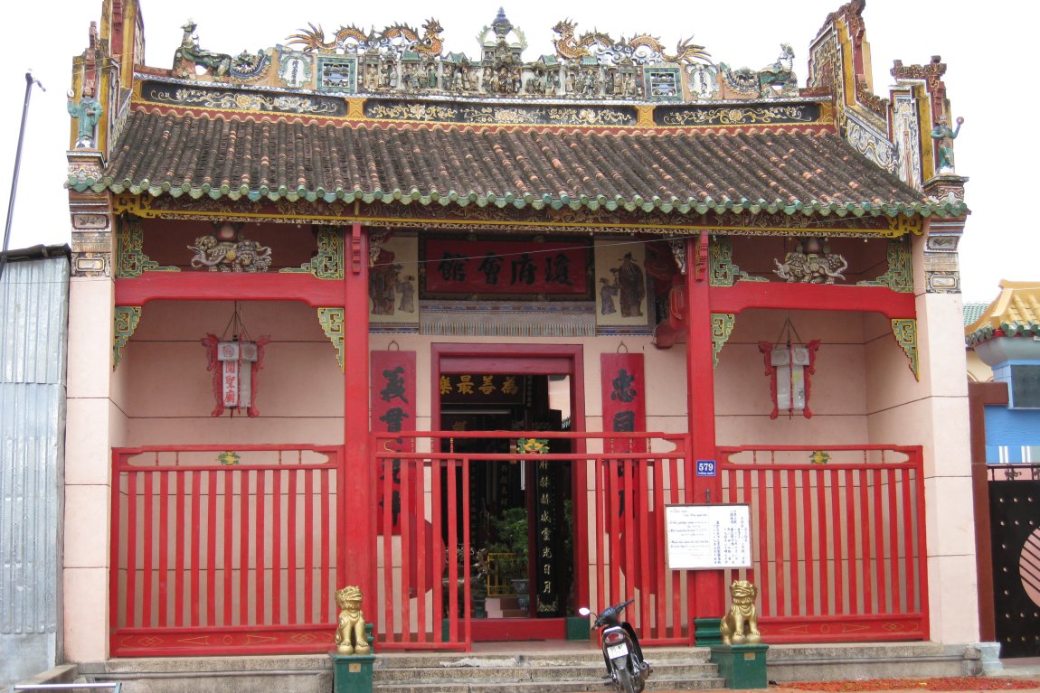 Chua Ong Chinese Temple in Phan Rang-Thap Cham, Vietnam