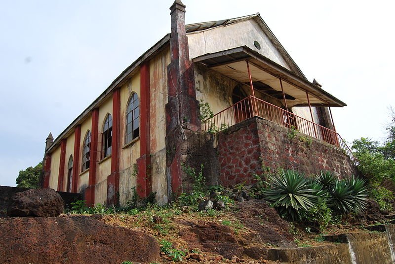 Church in Robertsport, Liberia