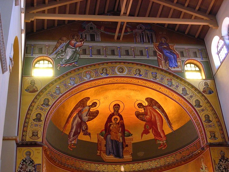 The apse of the Church of Saint Demetrius