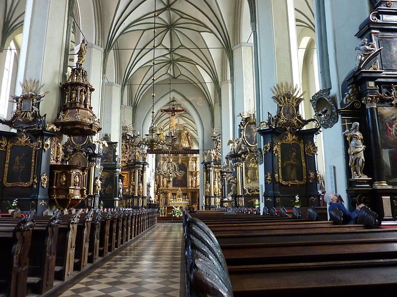 Church of St Nicholas (Wnętrze bazyliki św. Mikołaja), Gdańsk