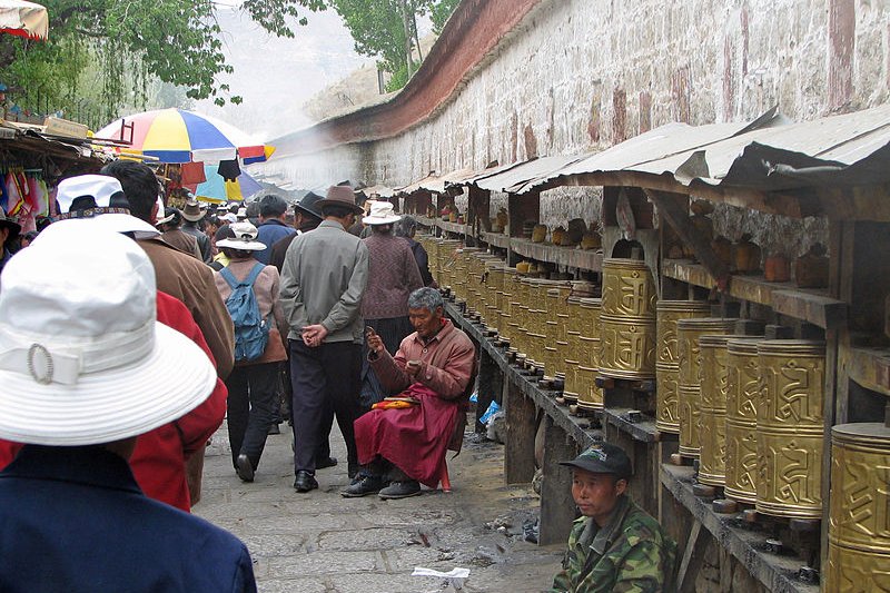 Circumambulating the Potala Palace