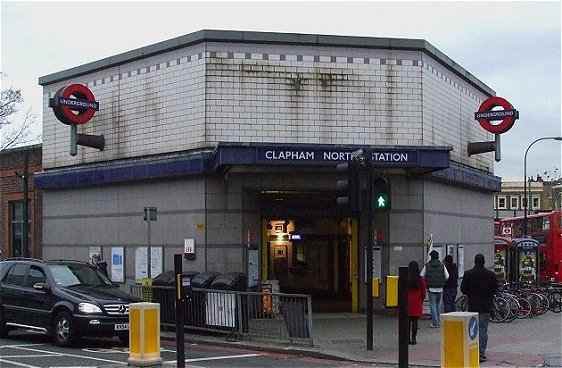 Clapham North Tube Station