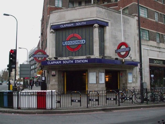 Clapham South Tube Station