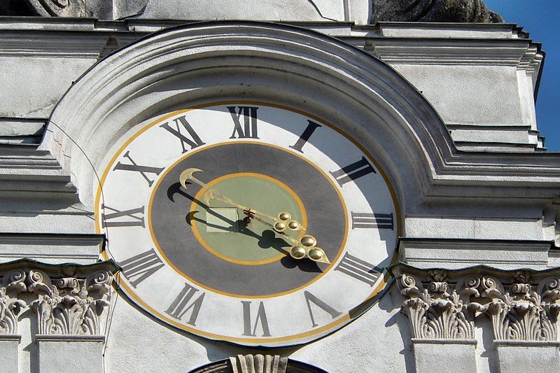 Clock of Kollegienkirche