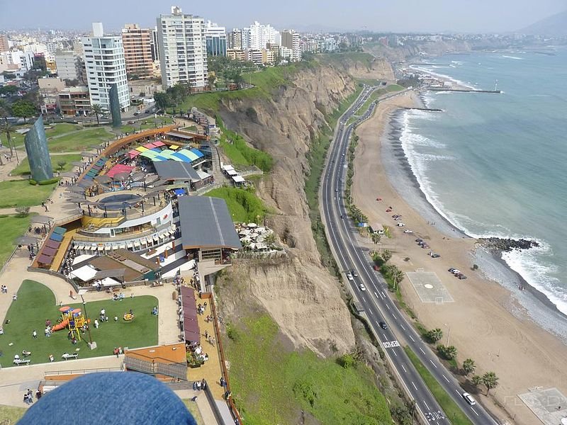 Coast of Miraflores, Lima