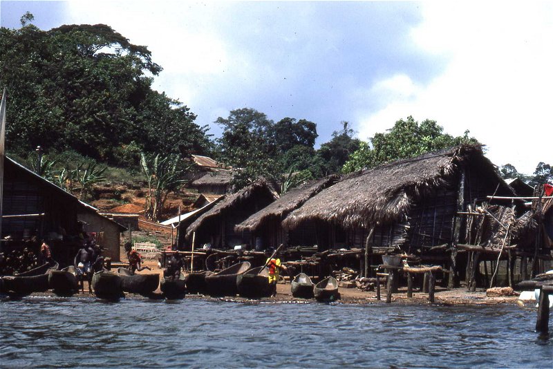 Coastal village, Côte d'Ivoire