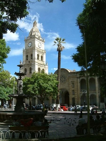 Cochabamba Cathedral and Plaza 14 de Septiembre
