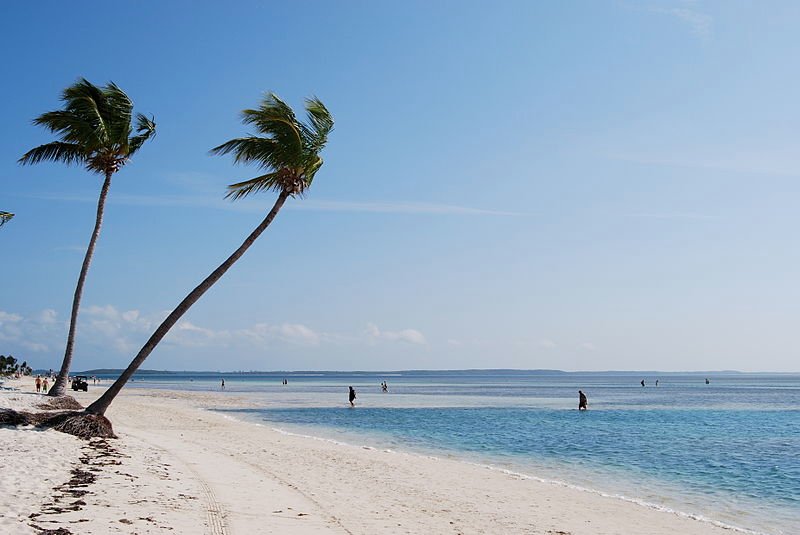 Coco Cay Beach, the Bahamas