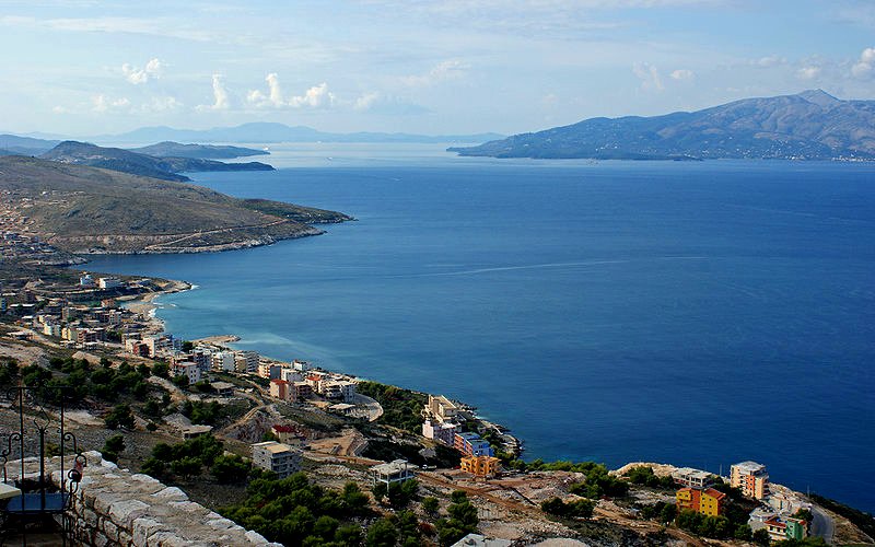 Corfu Channel, Sarandë, Albania