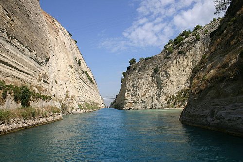 Corinth Canal, Greece