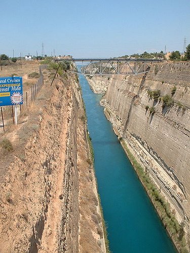 Corinth Canal, Greece