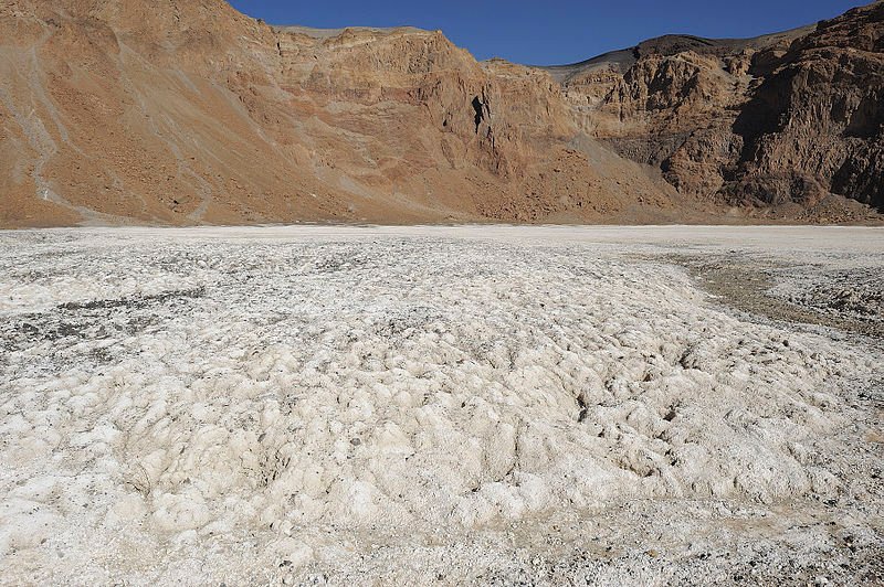 Inside the crater of Mount Emi Koussi, Chad