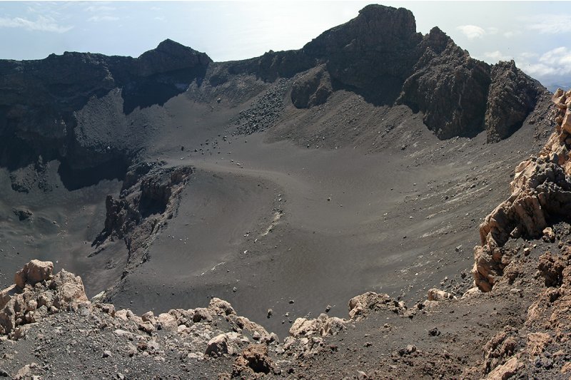 Crater of Pico de Fogo, Cape Verde