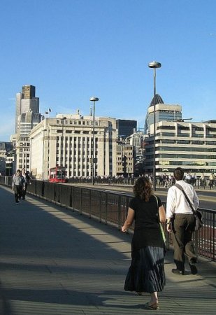 Crossing London Bridge