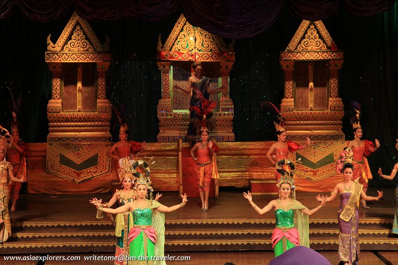 Cultural performance at Nong Nooch Garden, Chonburi Province