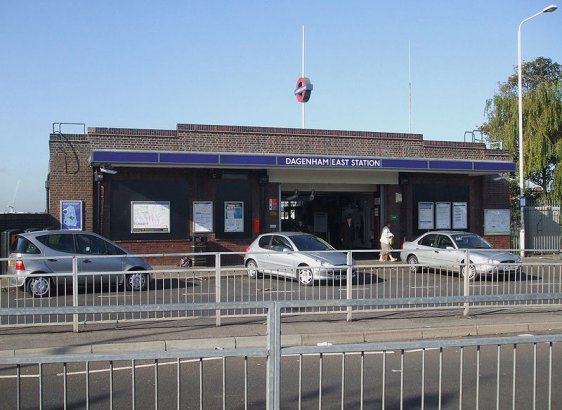 Dagenham East Tube Station