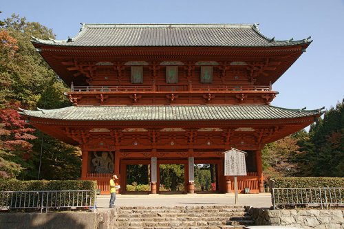 The Daimon at Koyasan, Wakayama Prefecture