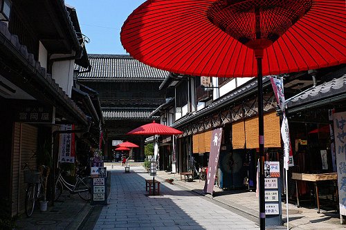 Arcade at Daitsuji Temple, Nagahama, Shiga Prefecture