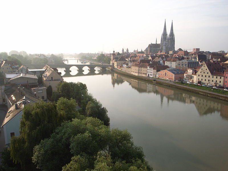 The Danube at Regensburg