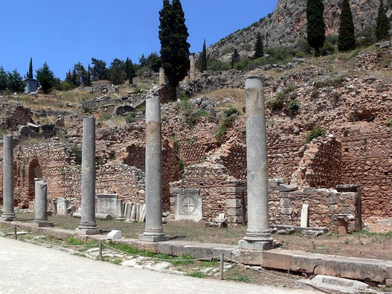 Archaeological Site of Delphi, Greece