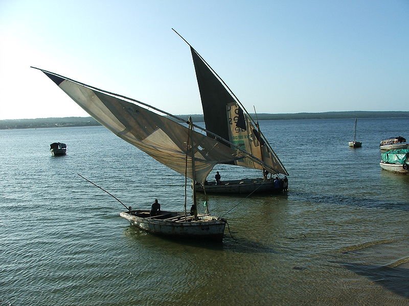 Dhaws at Inhambane port