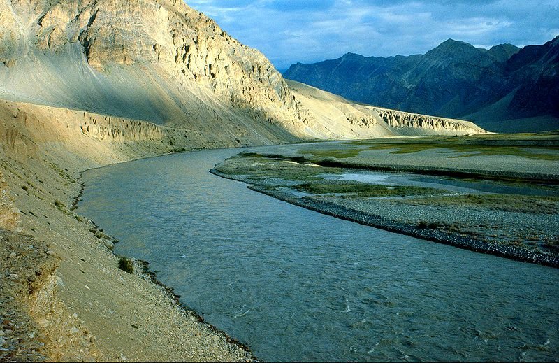 Doda River in Ladakh, in the state of Jammu and Kashmir