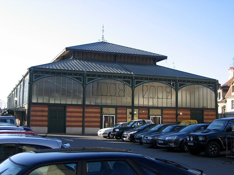 Dole market hall, Franche-Comté