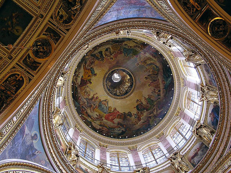 Dome of Saint Isaac's Cathedral, Saint Petersburg