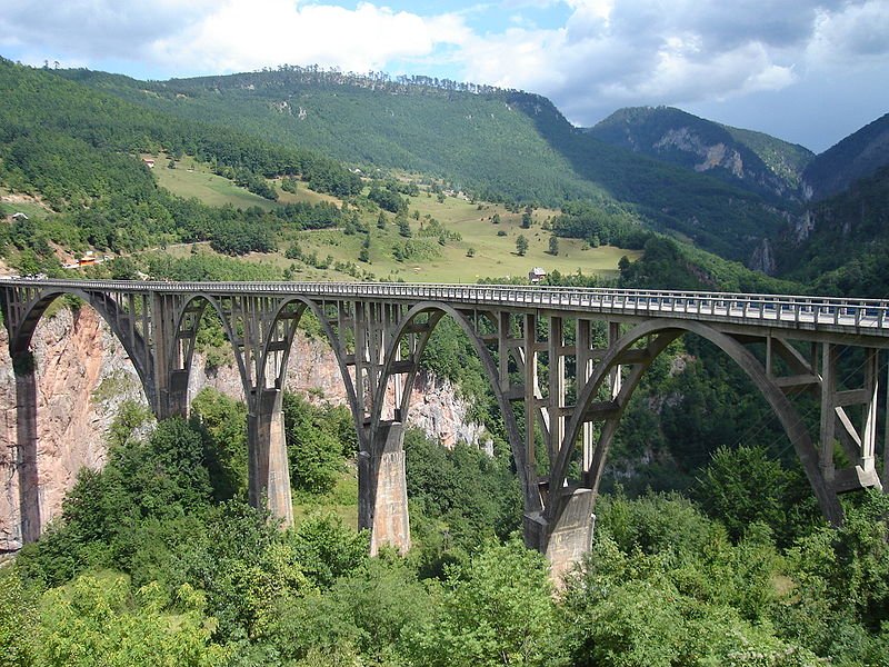 Đurđevića Tara Bridge, Montenegro