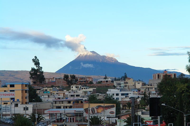 El Tungurahua, Ecuador