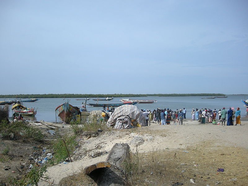 Port of Elinkine in Casamance, Senegal